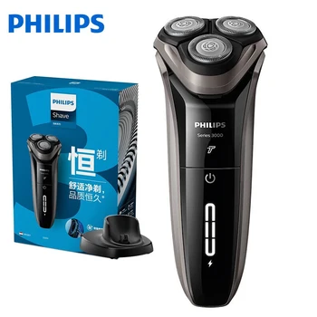 Električni aparat za brijanje Philips serije 3000 Učinak britva za brijanje kose s прецизионным siguran trimerom, prati punjiva aparat za brijanje Philips