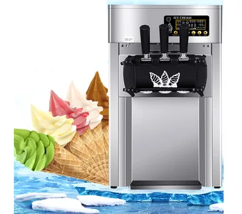 Stroj za proizvodnju sladoleda u dućanu 18Л /h, soft vertikalni stroj za proizvodnju snijegom bijeloj sladoleda