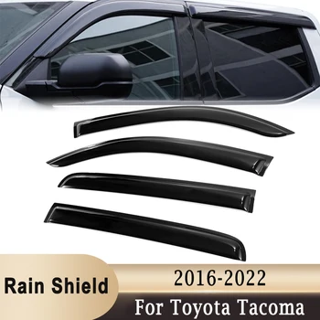 Za Toyota Tacoma 2016-2022 4 kom. Bočni Prozor Tende Od Kiše Skloništa Deflektor Windowsheild Vjetar Štitnik Za sunce Istrujna Zaštita