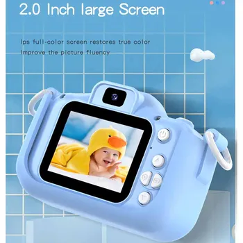 Dječje Mini-kamera za djecu, dječje darove, poklon za rođendan, digitalni fotoaparat, projekcija video kamera HD 1080P, memorijska kartica od 32 GB