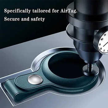 Za Apple Airtags Torbica Kožni Privezak Za Sigurnosni Airtag Tracker, Lokator Uređaj Anti-izgubljeni Za airtag air tag Torbica llavero